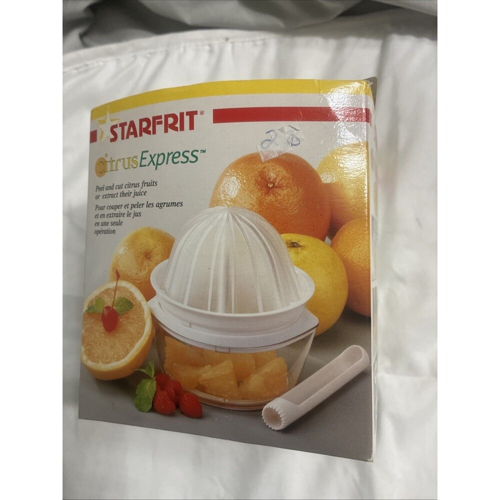 Citrus Express Cutter 2 in 1 Manual Slicer & Juicer